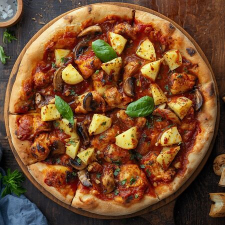 Pizza BBQ Caribbean