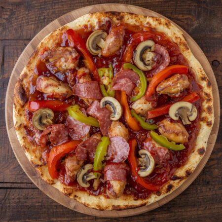 Pizza BBQ Chicken