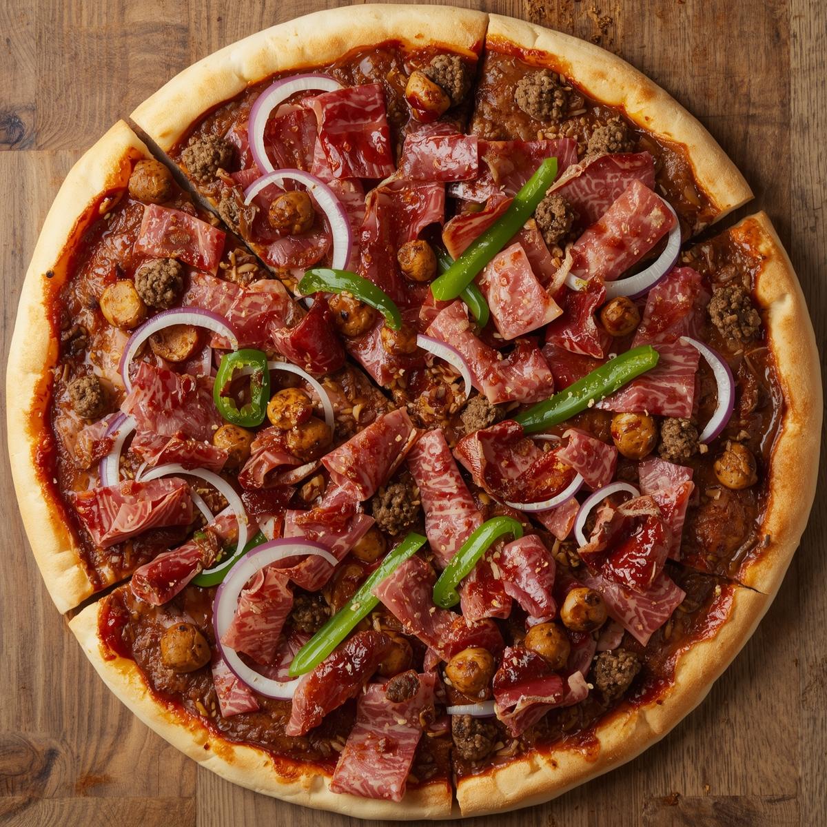 Pizza BBQ Texas Supreme