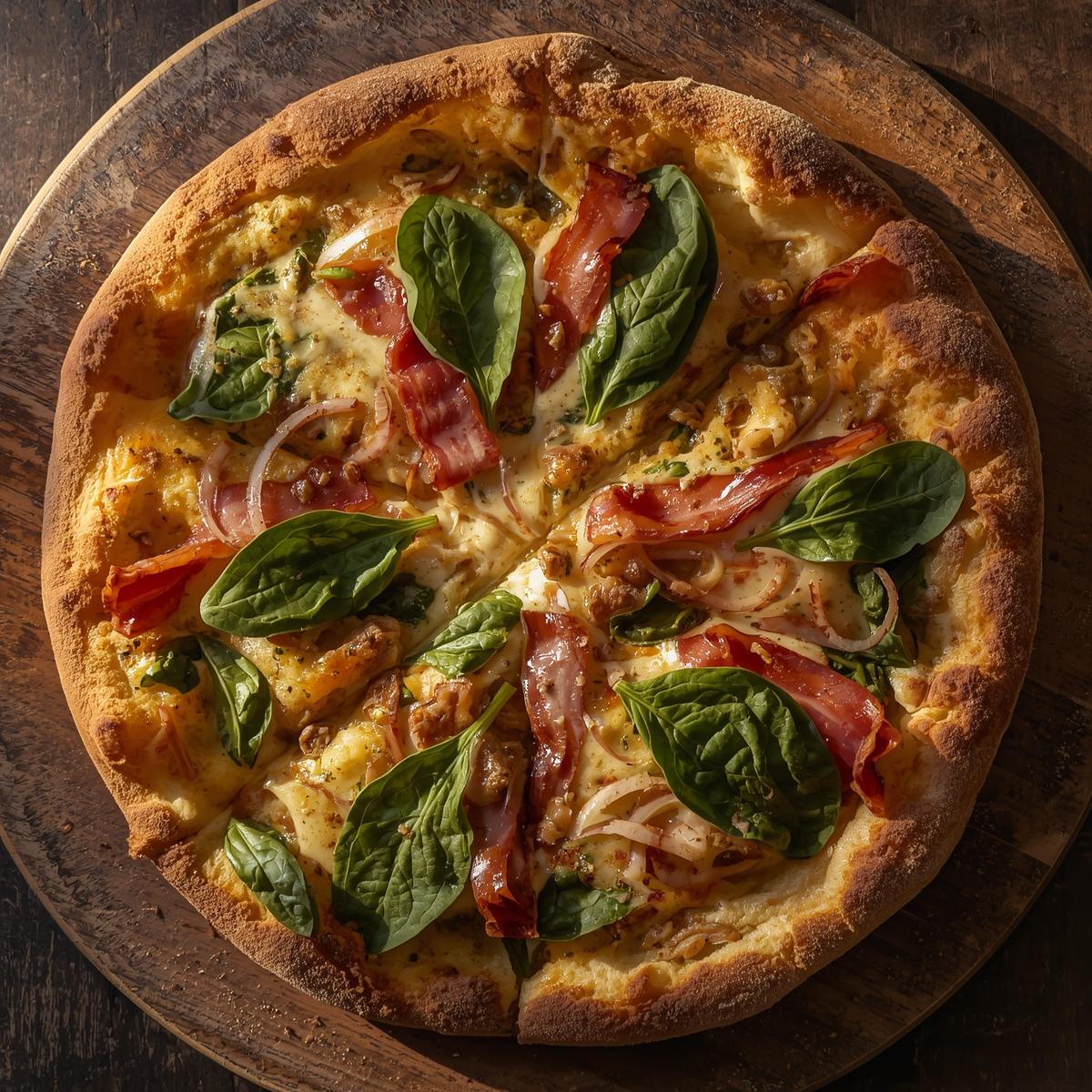 Pizza Bacon Style