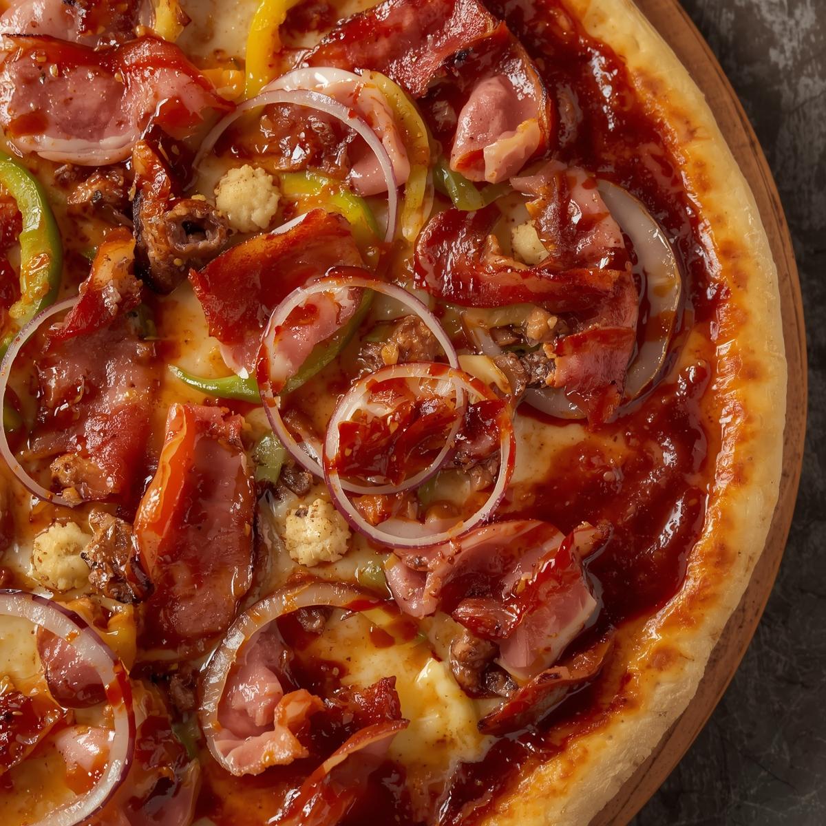 Pizza Bacon Teriyaki