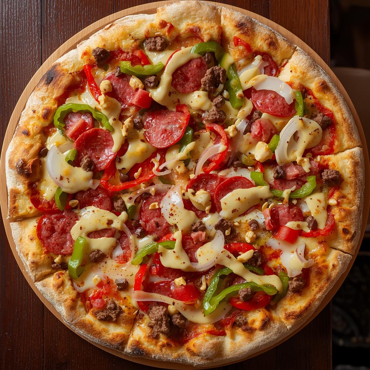 Pizza Bianca Supreme