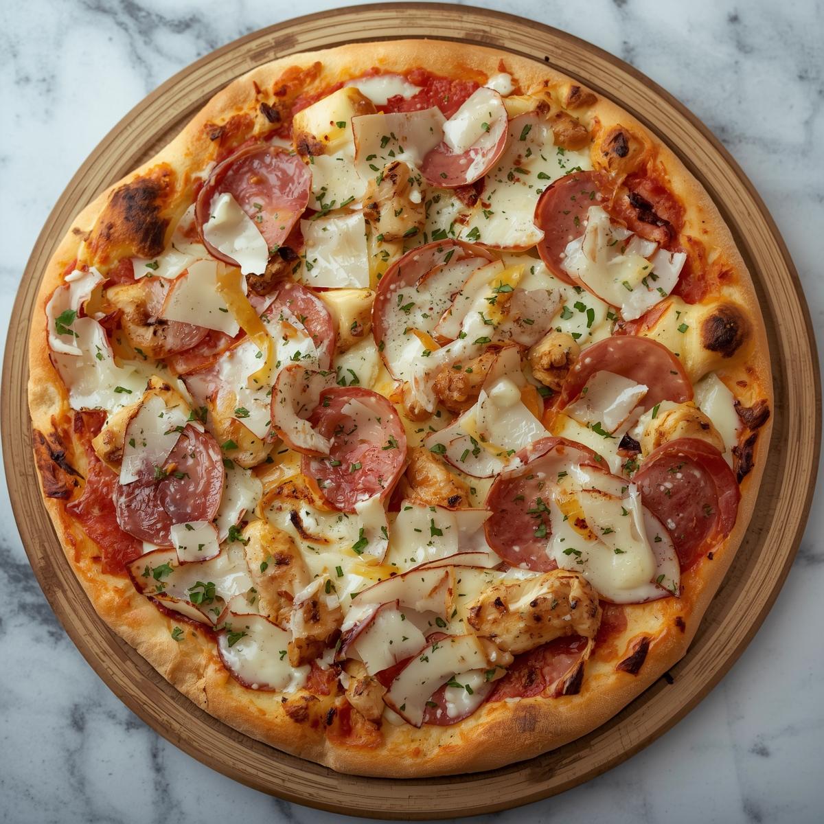 Pizza Caesar Chicken