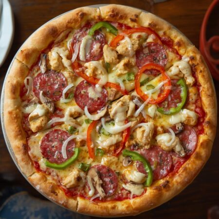 Pizza Knobi Chicken Supreme