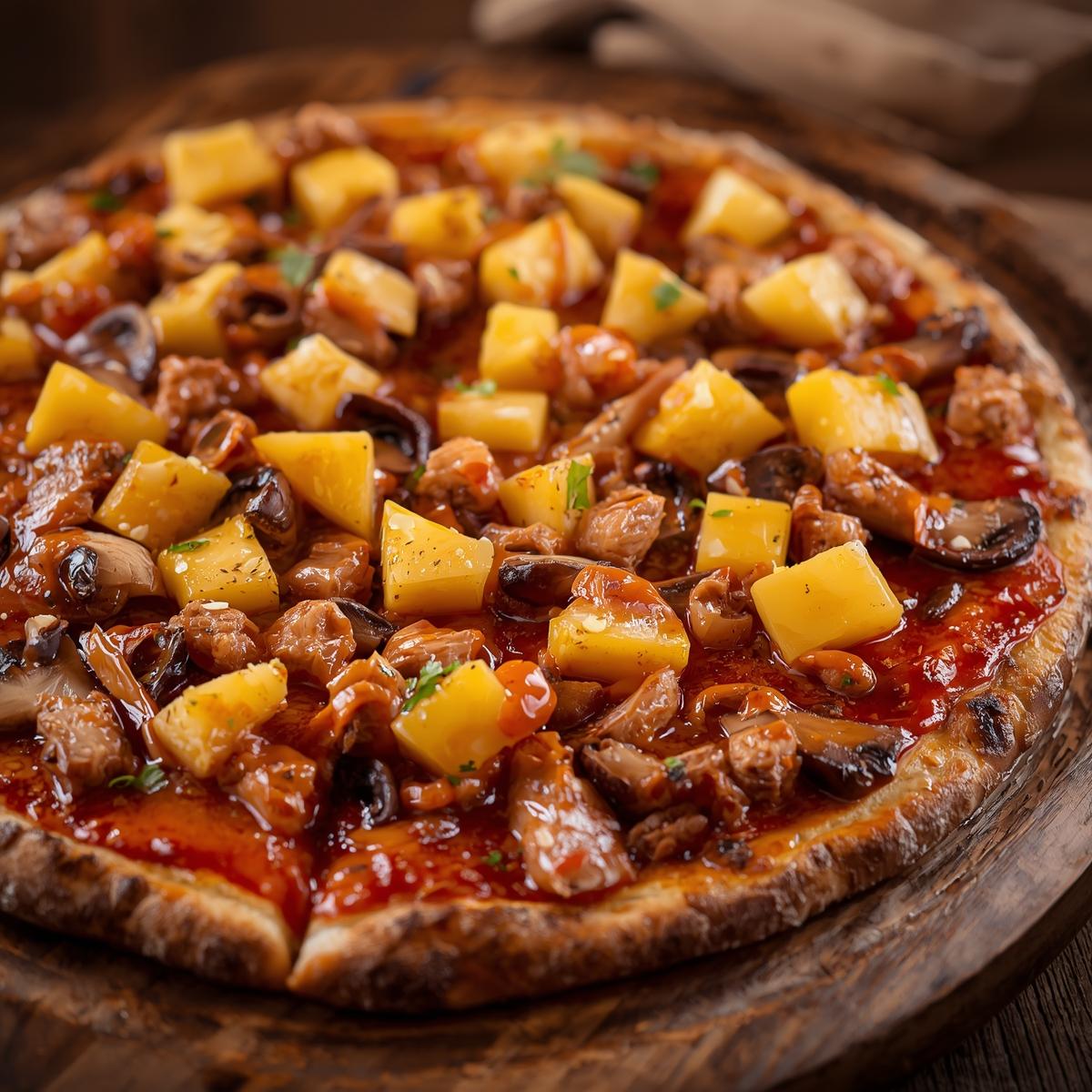 Pizza Sweet Chili Caribbean