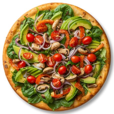 Pizza Vegan Avocado Loves