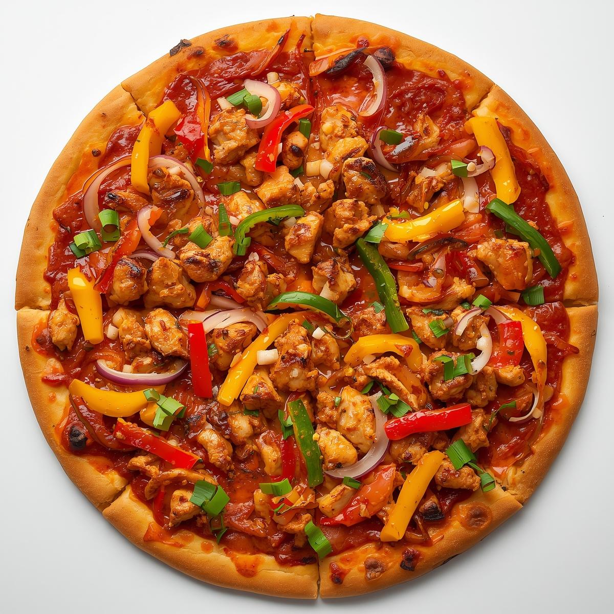 Pizza Vegan Chicken Fajita