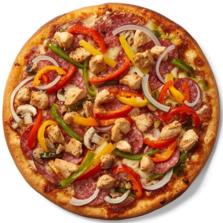 Pizza Vegan Chicken Supreme
