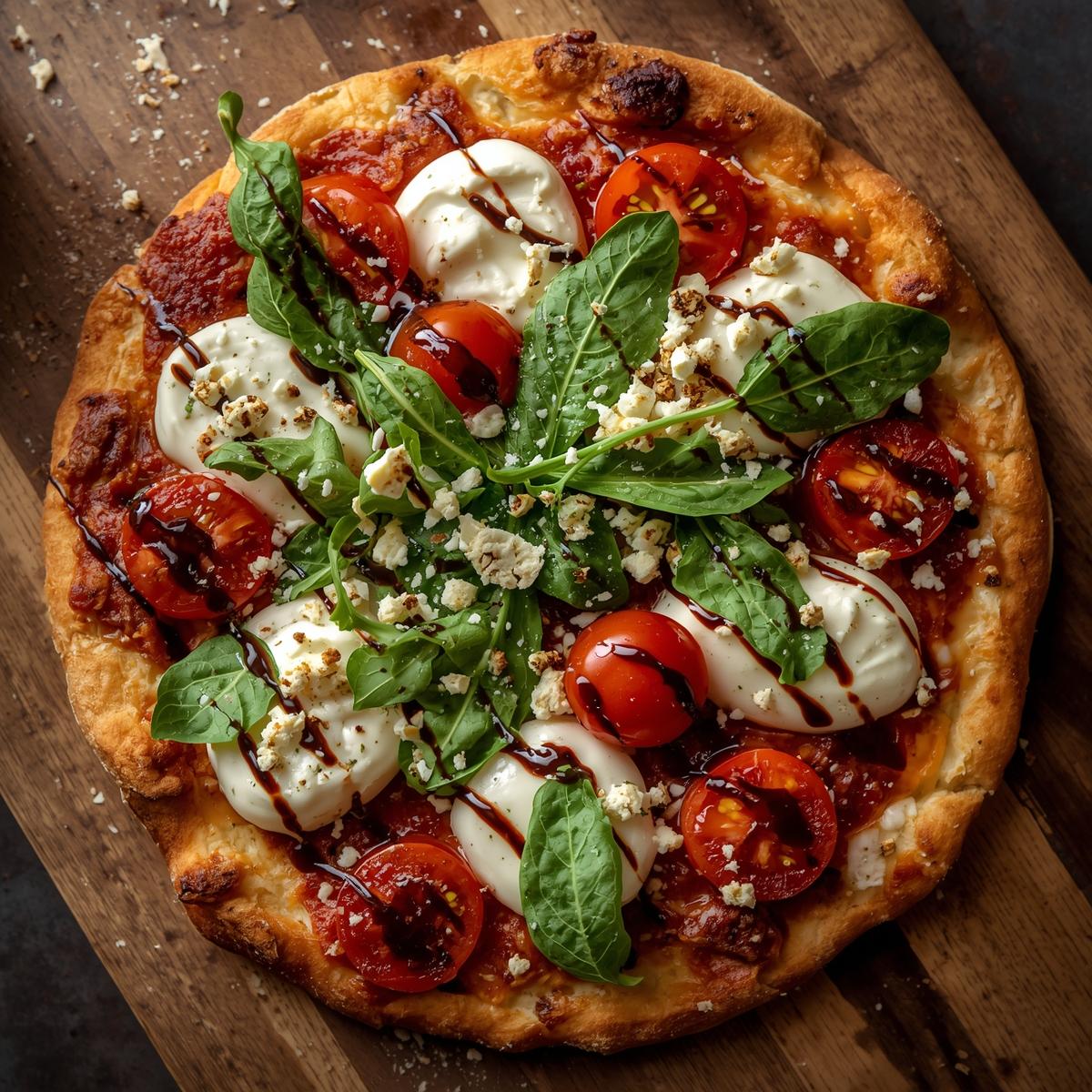 Pizza Vegan Mozzarella di Caprese